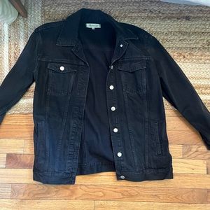 Madewell Small Black Jean Jacket